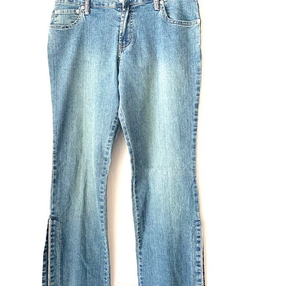 Suzanne Somers Denim - Suzanne Somers Bell Bottom Jeans